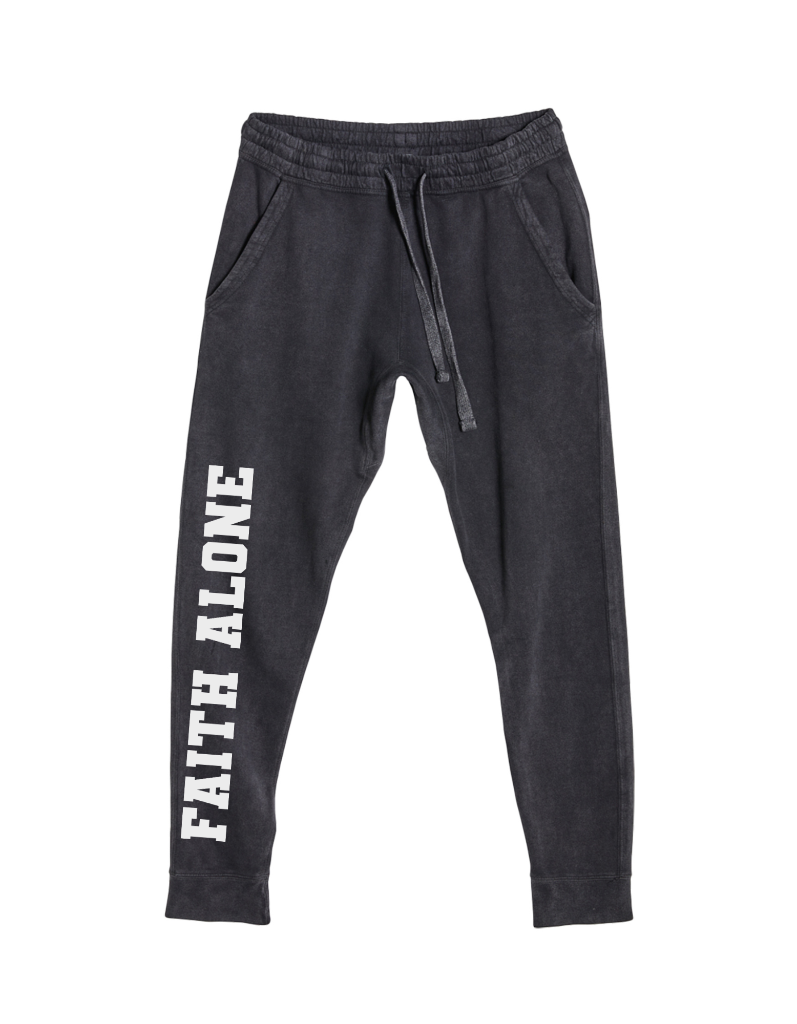 Vintage Faith Alone Joggers