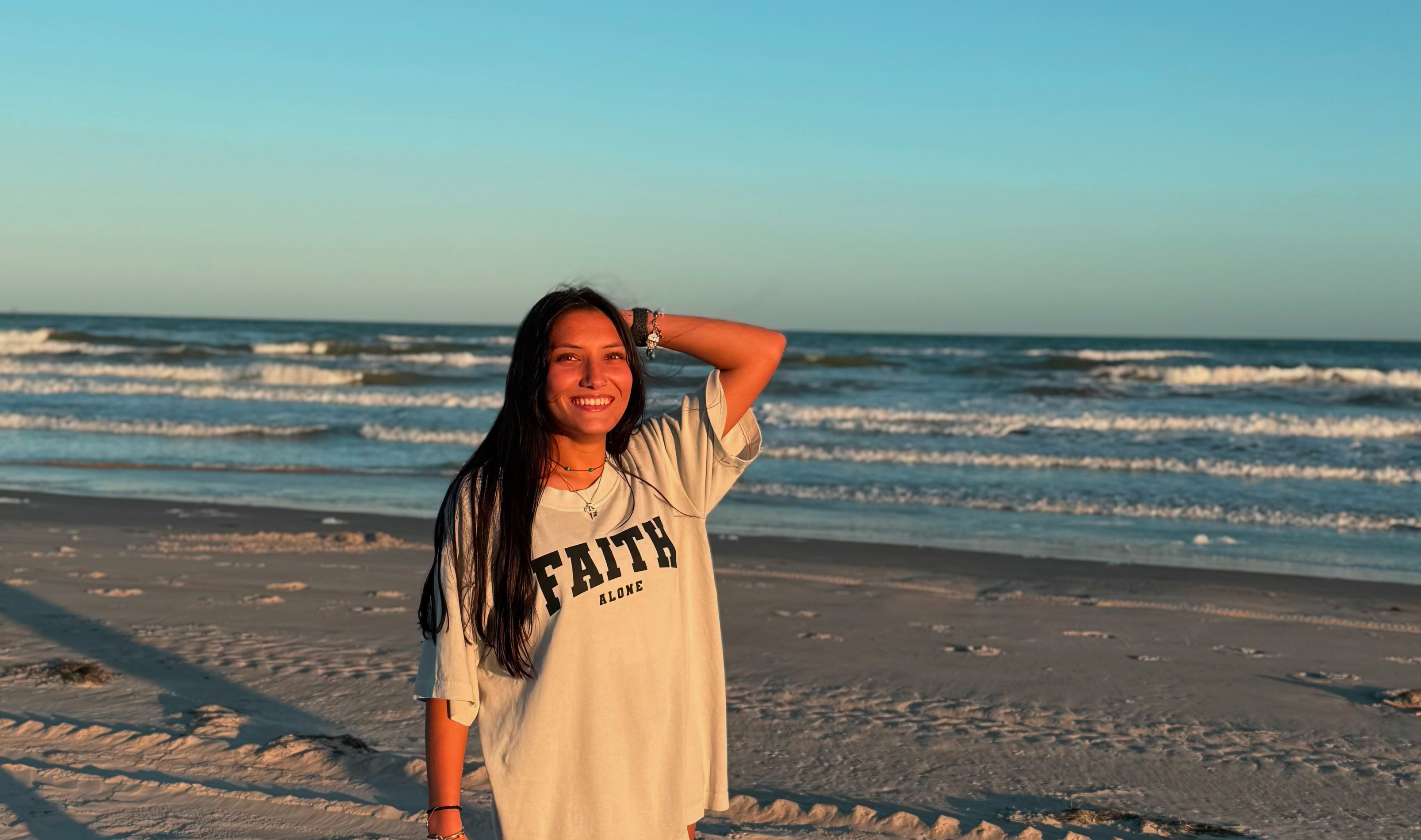 Faith Alone Oversized Faith Alone T Shirt (Ephesians 2:8–9)