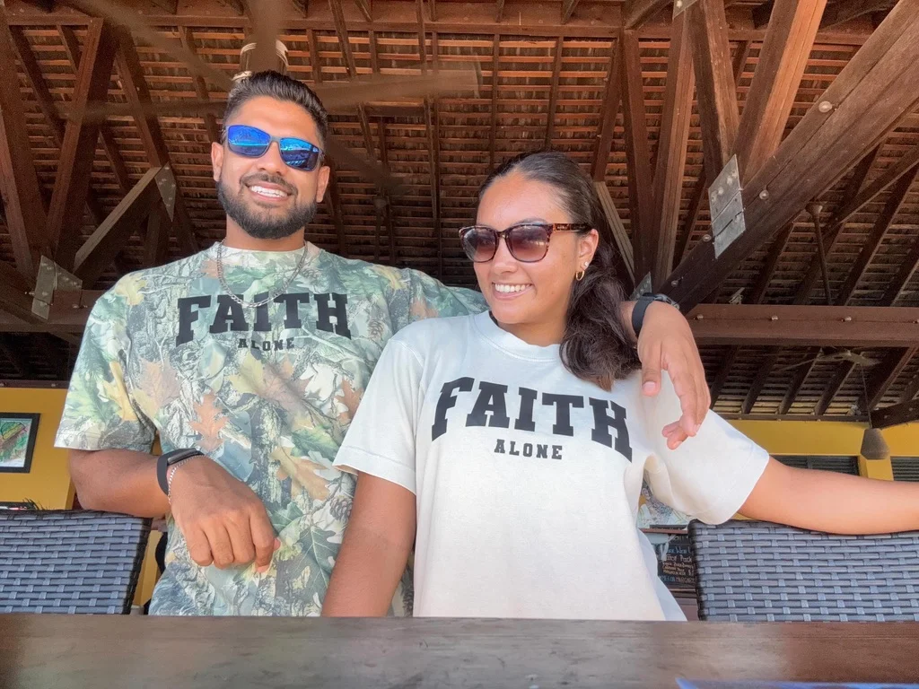 Faith Alone Oversized Shirt